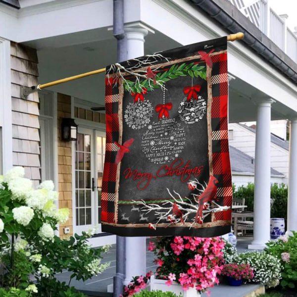 Merry Christmas Flag – Christmas Flag Outdoor Decoration
