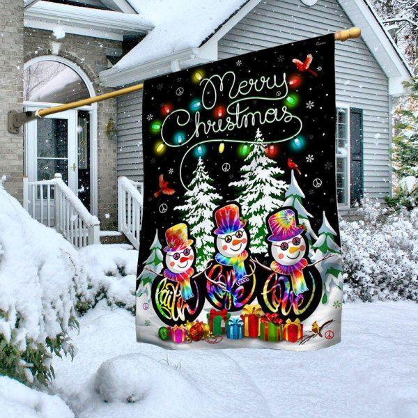 Merry Christmas Flag Faith Hope Love – Christmas Flag Outdoor Decoration