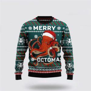 Merry Octomas Ugly Christmas Sweater Sweater Gifts For Pet Lover 1 pxyxtv.jpg