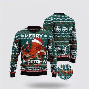 Merry Octomas Ugly Christmas Sweater Sweater Gifts For Pet Lover 2 thnwyp.jpg