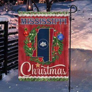 Mississippi Christmas Flag Merry Christmas 1