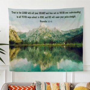 Mountain Lake Proverbs 35-6 Trust In The…