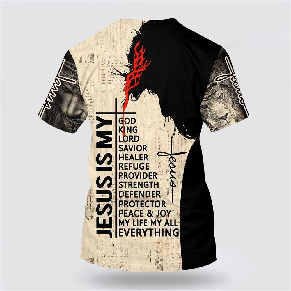 My God My King My Lord My Savior My Healer Jesus All Over Print 3D T Shirt – Gifts For Christians My God My King My Lord My Savior My Healer Jesus All Over Print 3D T Shirt – Gifts For Christians