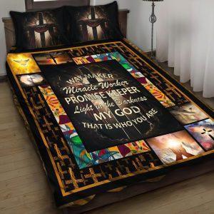 My God That Is Who You Are Christian Quilt Bedding Set Christian Gift For Believers 1 qd4k83.jpg