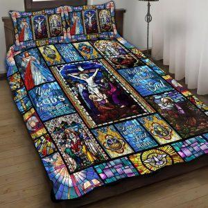 Never You Are God s Masterpiece Nothing Is Impossible With God Christian Quilt Bedding Set Christian Gift For Believers 1 pjdvha.jpg