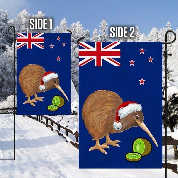 New Zealand Christmas Flag Kiwi Bird – Christmas Flag Outdoor Decoration