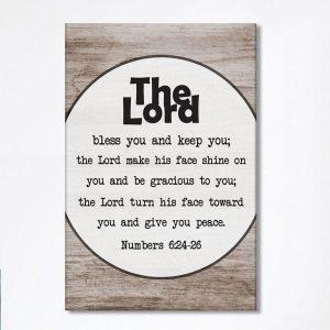 Numbers 624-26 The Lord Bless You And…