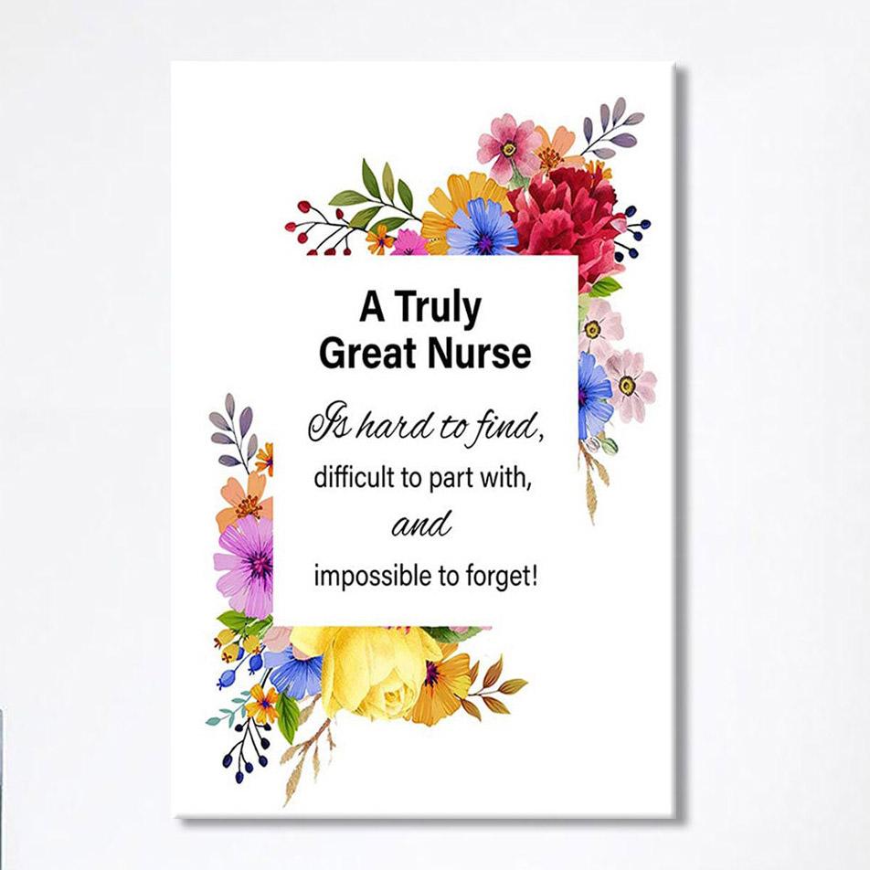 Nurse Wall Art Decor – Appreciation Gift For Er Nurse Practitioner, Rn, Physicians Assistant, Nurses Aid