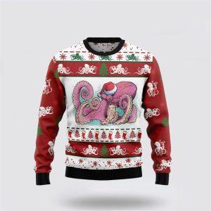 Octopus Noel Ugly Christmas Sweater – Sweater…