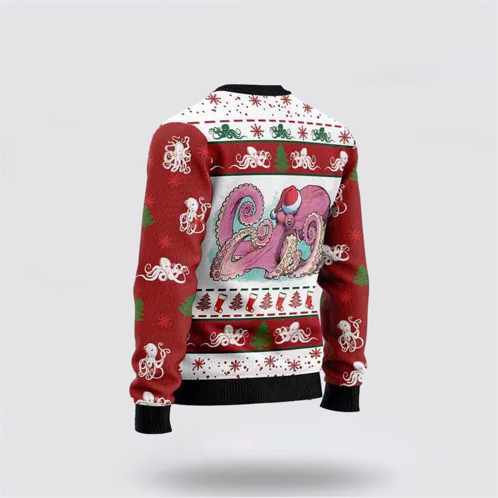 Octopus Noel Ugly Christmas Sweater – Sweater Gifts For Pet Lover