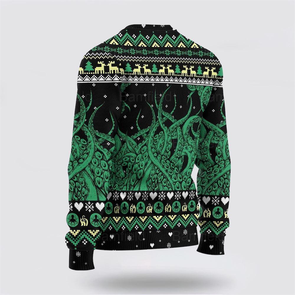 Octopus Ugly Christmas Sweater – Sweater Gifts For Pet Lover