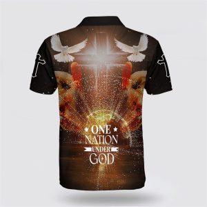 One Nation Under God Dove Polo Shirt Gifts For Christian Families 2 kbad8a.jpg