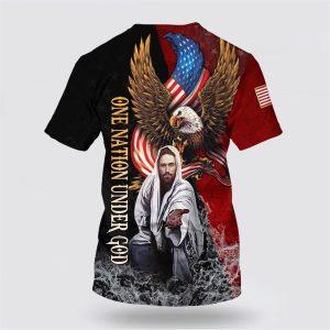 One Nation Under God Patriotic Eagle American Flag All Over Print 3D T Shirt Gifts For Christians 2 a1jghm.jpg