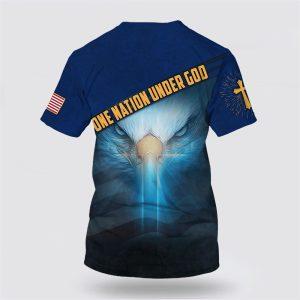One Nation Under God Proud American Eagle All Over Print 3D T Shirt Gifts For Christians 2 vatesl.jpg