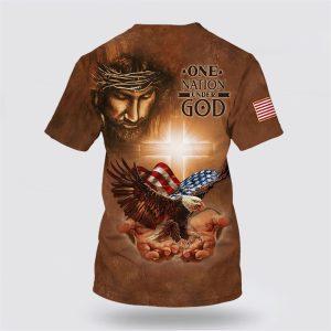 One Nation Under God Shirts American Eagle Christian Jesus All Over Print 3D T Shirt Gifts For Christians 2 rrnm2o.jpg
