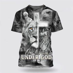 One Nation Under God Shirts Jesus Prayer…
