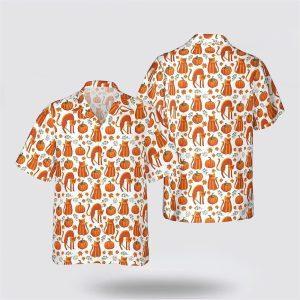 Orange Cat With Pumkin Pattern Hawaiin Shirt Pet Lover Hawaiian Shirts 4 w4uct2.jpg