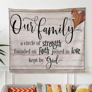 Our Family A Circle Of Strength Christian…
