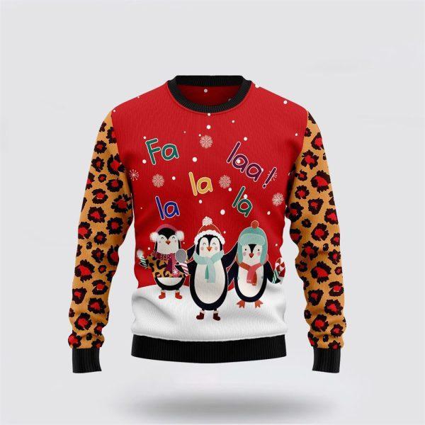Penguin Christmas Song Ugly Christmas Sweater – Sweater Gifts For Pet Lover