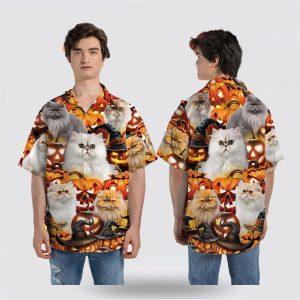 Persian Cat Halloween Pattern Hawaiian Shirt Gift For Cat Lover 2 znheqf.jpg