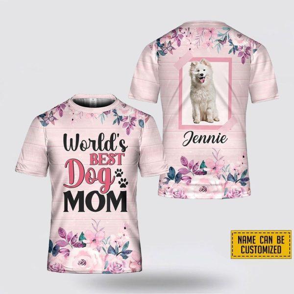 Personalized Samoyed World’s Best Dog Mom – Gifts For Pet Lovers