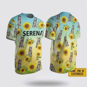 Personalized SiberianHusky Dog Sunflower Pattern All Over Print 3D T Shirt Gifts For Pet Lovers 2 pegz0o.jpg