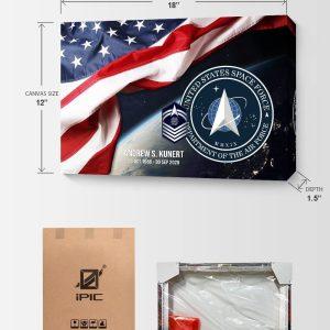 Personalized US Air Force Rustic American Flag MMXIX United States Space Force Canvas Wall Art 4 gl9zum.jpg