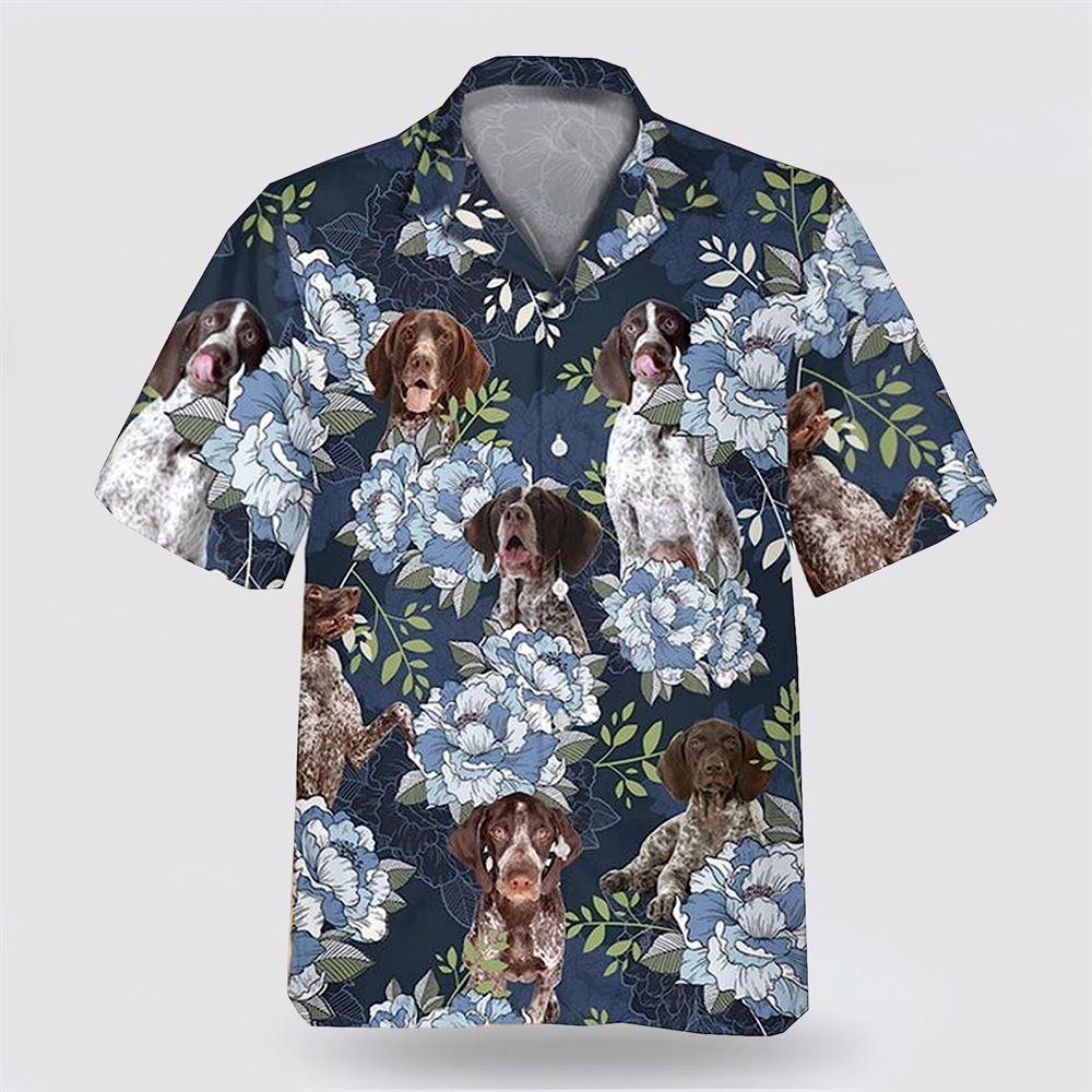 Pointer On The Blue Flower Background Hawaiian Shirt – Pet Lover Hawaiian Shirts Pointer On The Blue Flower Background Hawaiian Shirt – Pet Lover Hawaiian Shirts