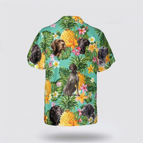 Pointer On The Flower BananaTropic Background Hawaiian Shirt – Pet Lover Hawaiian Shirts