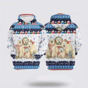 Polar Bears Christmas Christmas All Over Print 3D Hoodie Pet Lover Christmas Hoodie 2 hetxmf.jpg