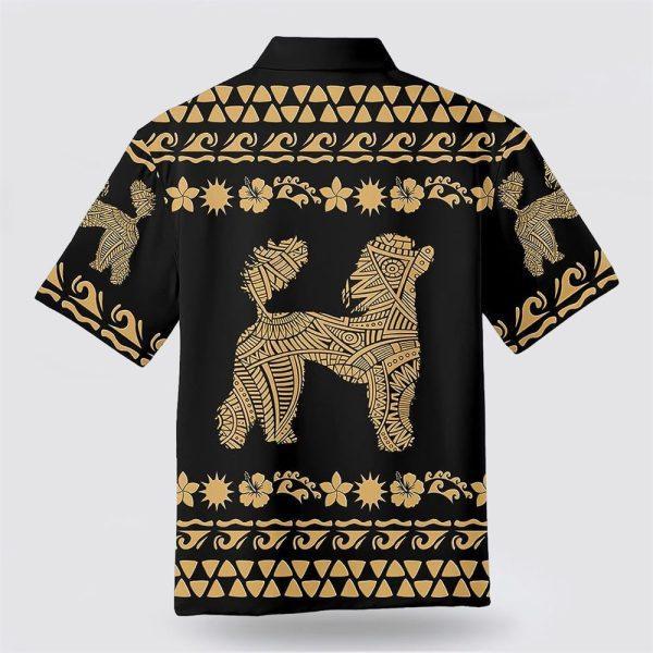 Poodle Pattern Hawaiin Shirt – Gift For Pet Lover