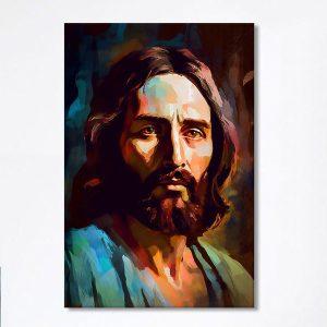 Portrait Of Jesus Canvas Prints – Jesus…