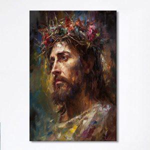 Portrait Of Jesus With The Crown Of…