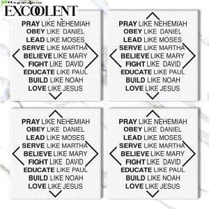 Pray Like Nehemiah Obey Like Daniel Stone Coasters Coasters Gifts For Christian 3 jnsebv.jpg