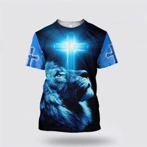 Premium Christian Jesus Lion All Over Print…