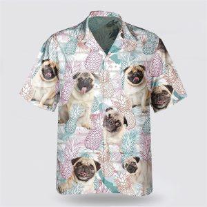 Pug Dog Pineapple Pattern Hawaiian Shirt Gift For Dog Lover 2 x6jrkh.jpg