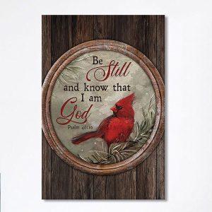 Red Cardinal Be Still And Know That…