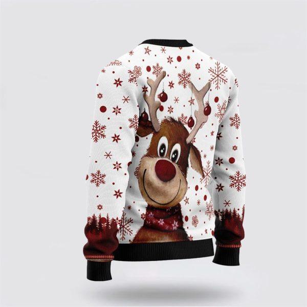 Reindeer Merry & Bright Ugly Christmas Sweater – Sweater Gifts For Pet Lover