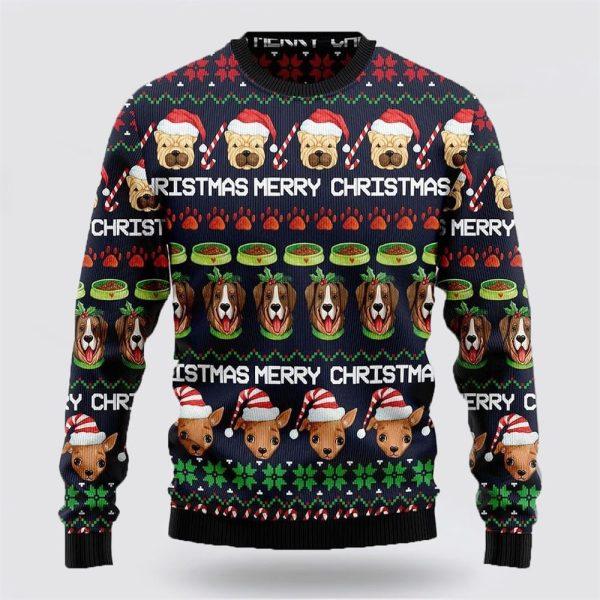 Rottweiler Christmas Dog Ugly Sweaters 3D – Gifts For Dog Lover