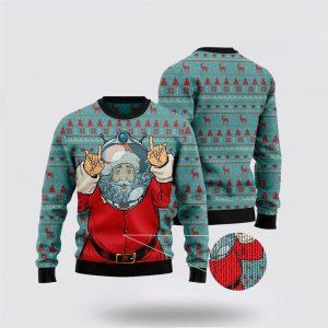Santa Claus Astronaut Ugly Christmas Sweater Christmas Gifts For Frends 3 yhowbm.jpg