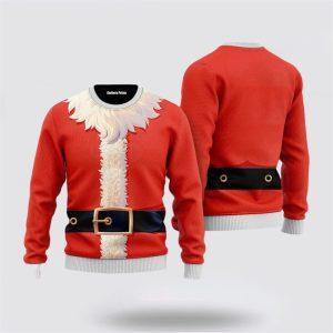 Santa Claus Costume Cosplay Pattern Ugly Christmas…