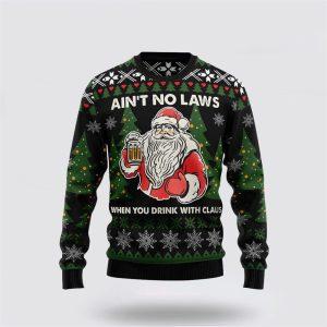 Santa Claus No Laws When You Drink…