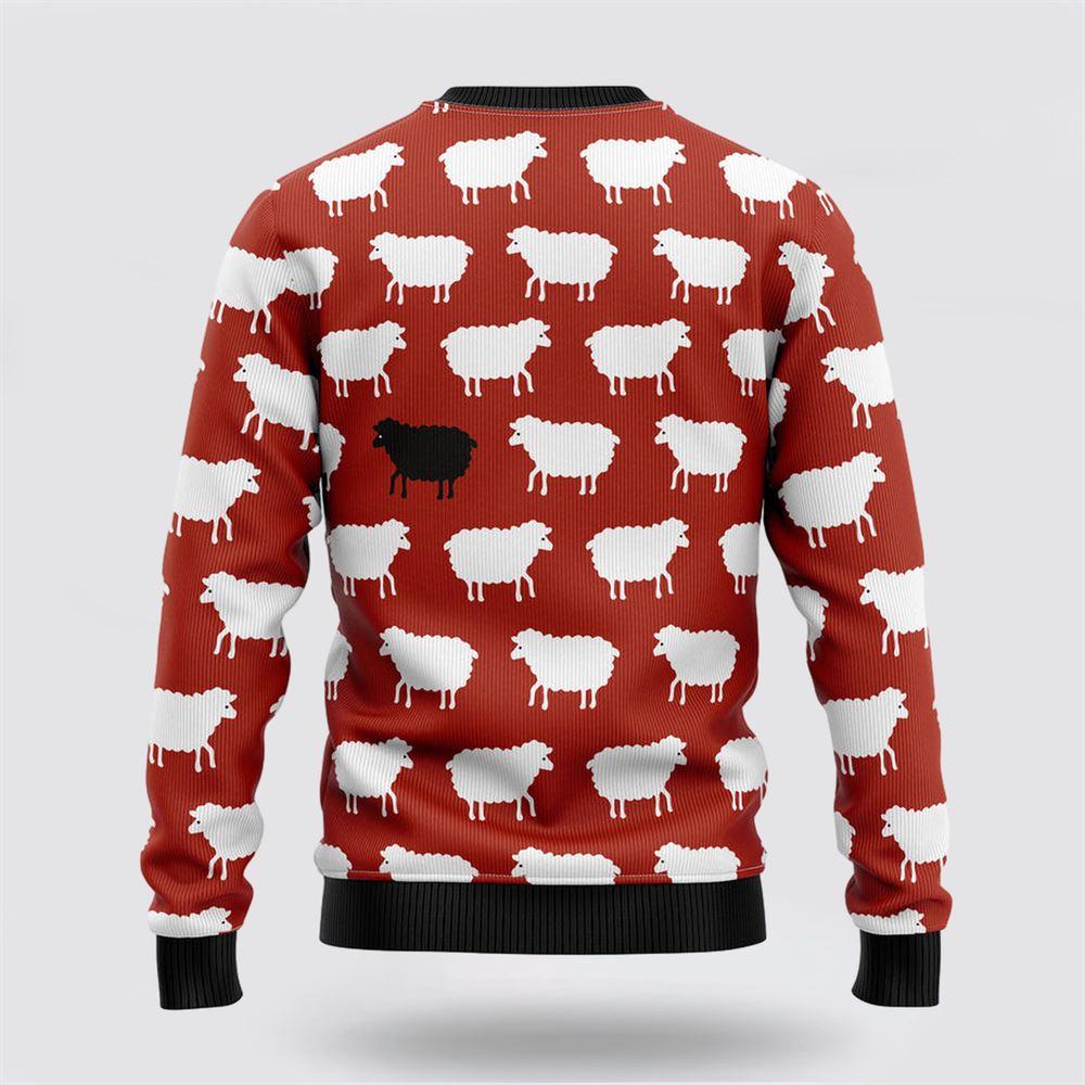 Sheep Black And White Ugly Christmas Sweater – Sweater Gifts For Pet Lover Sheep Black And White Ugly Christmas Sweater – Sweater Gifts For Pet Lover
