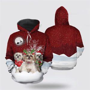 Shih Tzu Wonderful Time Christmas All Over…