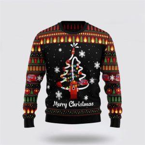 Shop The Merry Christmas Firefighter Ugly Sweater Christmas Gifts For Firefighters 1 fytssg.jpg