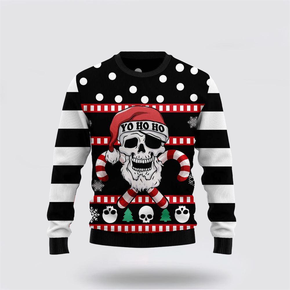 Skull Creepmas Ugly Christmas Sweater – Christmas Gifts For Frends