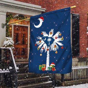 South Carolina Christmas Flag – Christmas Outdoor…