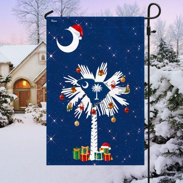 South Carolina Christmas Flag – Christmas Outdoor Decoration