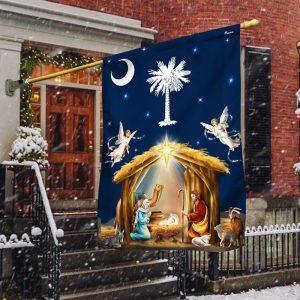 South Carolina Christmas Nativity of Jesus Flag 1