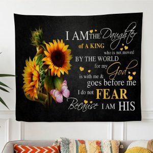 Sunflowers Daughter Of King Tapestry Wall Art…